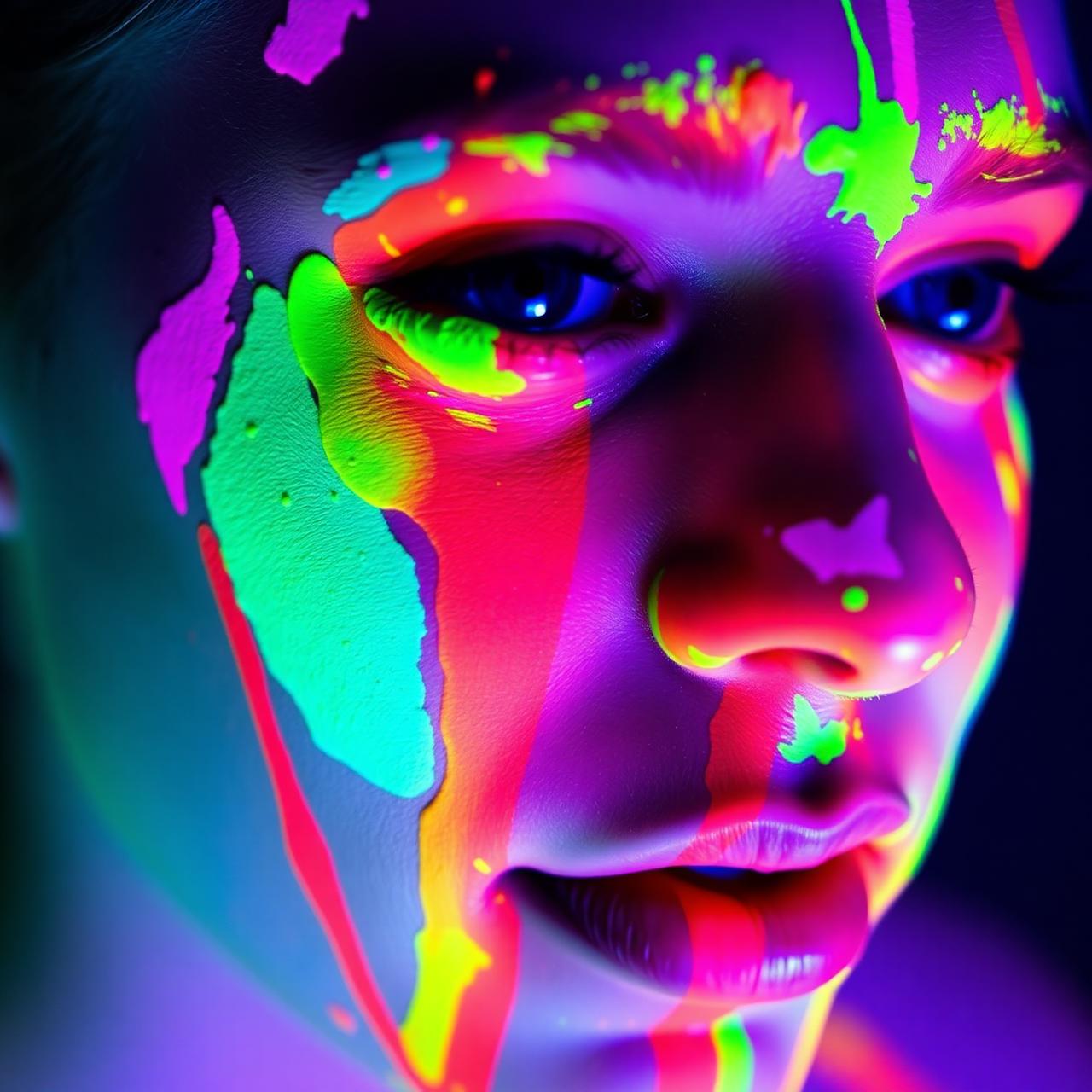 Glow Paint Station